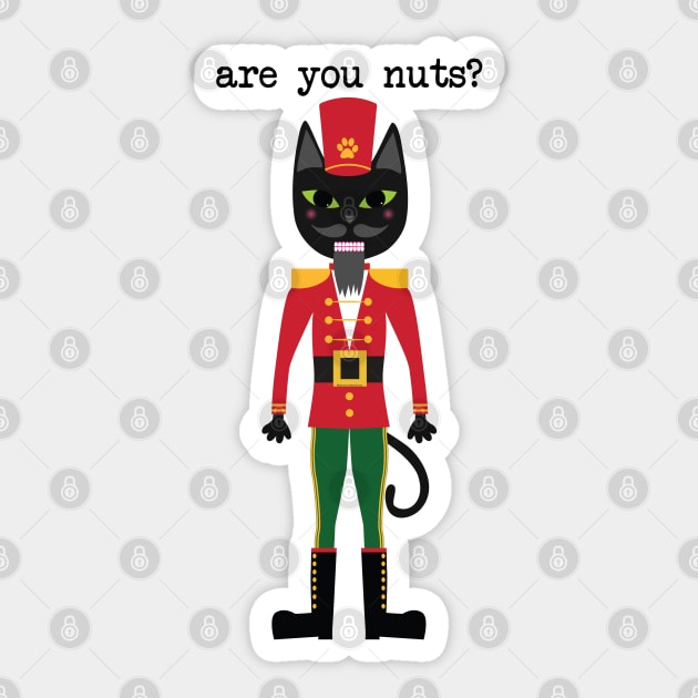 Are you nuts? Sticker by uncutcreations